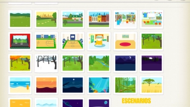 Niño diseñando videojuegos educativos en Scratch